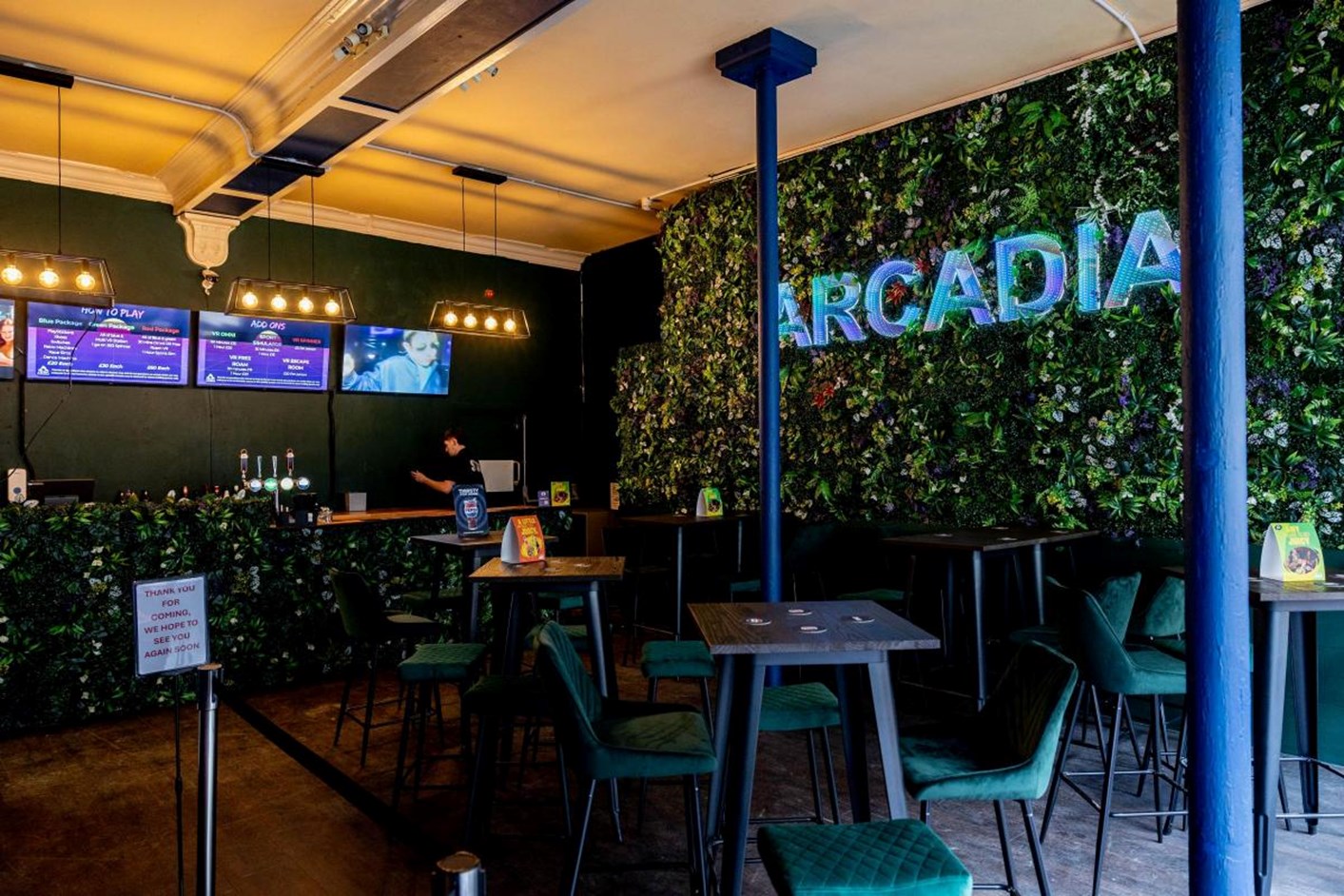 Interior of Arcadia