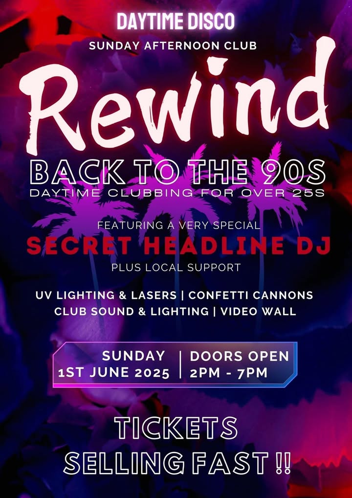 DAYTIME DISCO - 90s REWIND!! (Afternoon Club)
