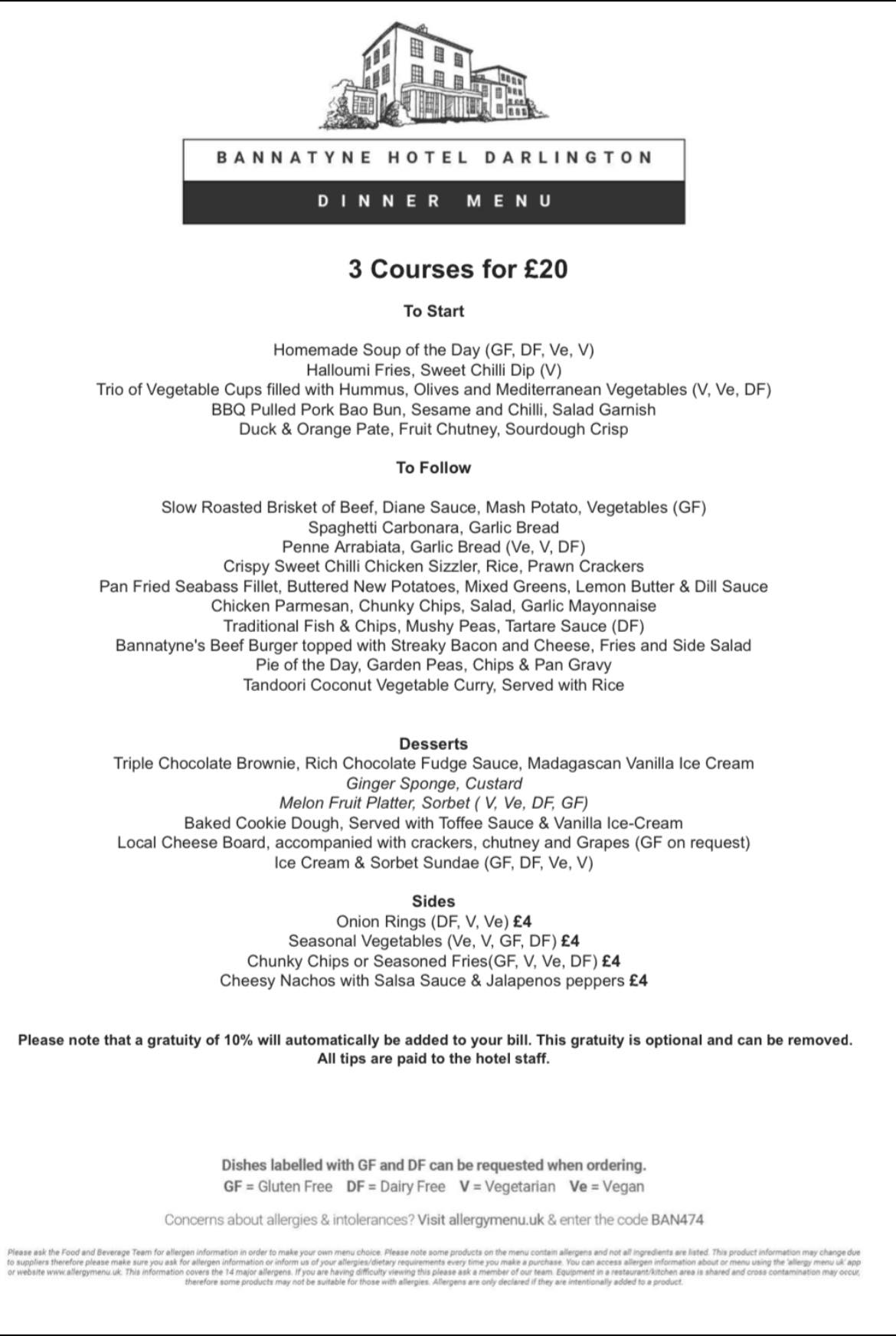 Enjoy Darlington Restaurant Week
