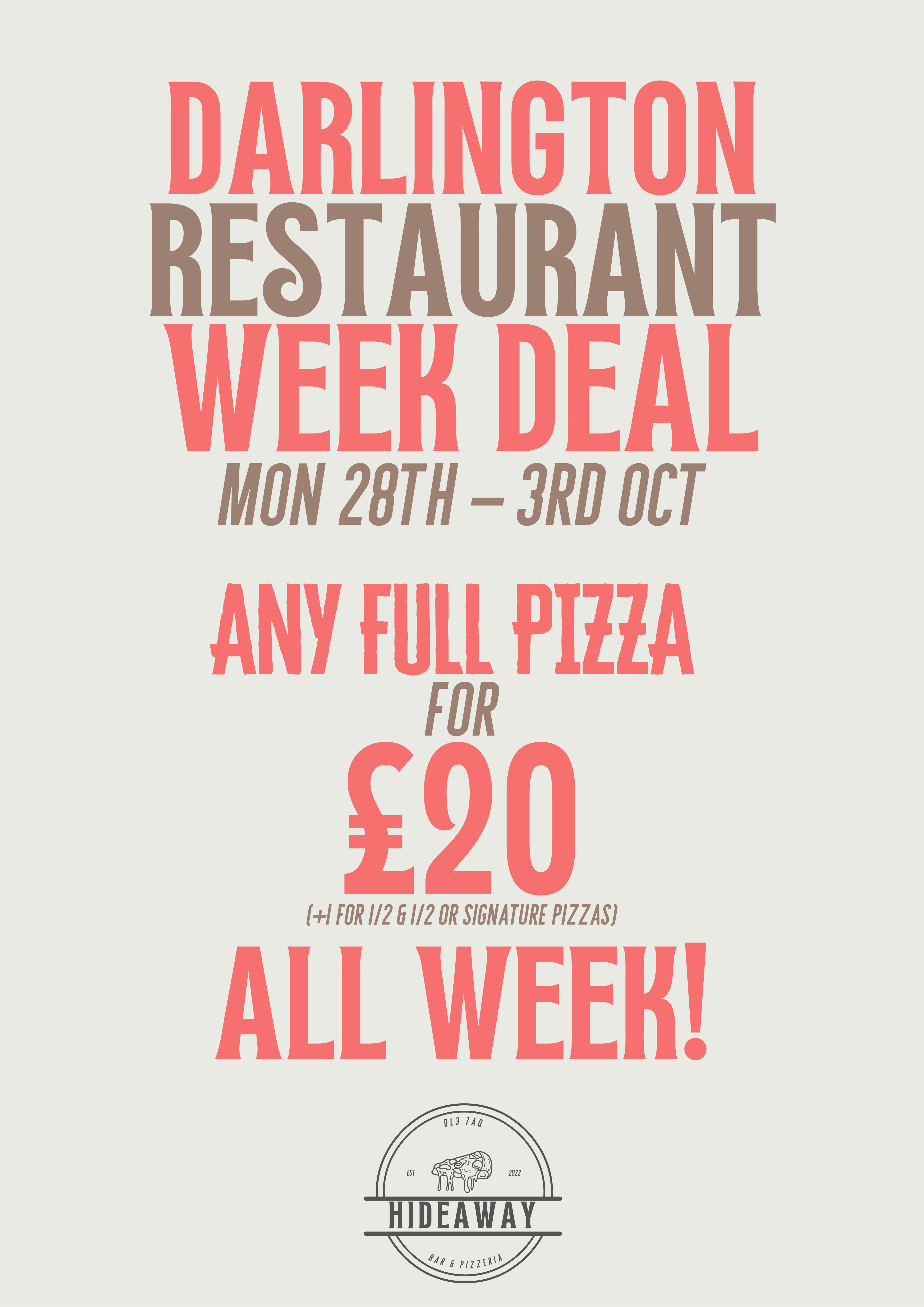 Enjoy Darlington Darlington Restaurant Week
